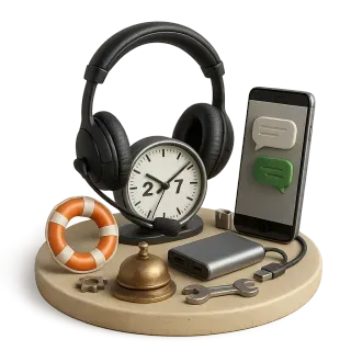 Поддержка 24/7