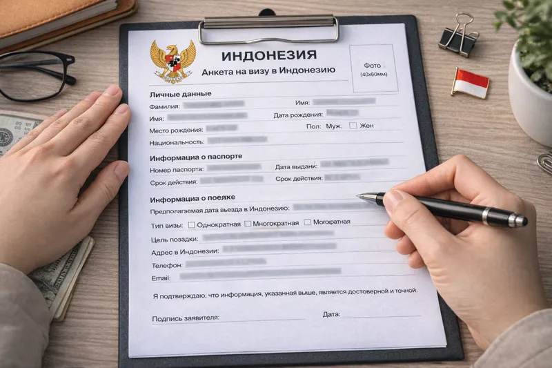 Шаг 2. Заполните анкету