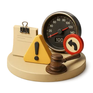 Штрафы и нарушения ПДД