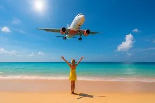 ПЛЯЖ С САМОЛЕТАМИ