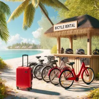 прокат велосипедов на Мальдивах
