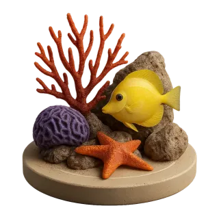 🐠 Живой риф рядом с берегом