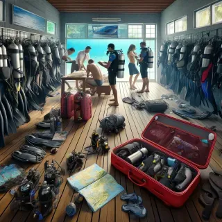 Дайвинг центр на Мальдивах