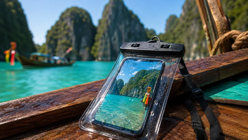 📱 Водонепроницаемый чехол 