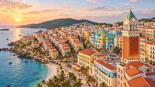 SUNSET TOWN — ПРИБЫТИЕ С ХОН ТОМА