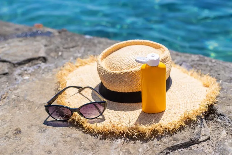 Солнце очень сильное