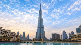 BURJ KHALIFA — ВИД СНАРУЖИ