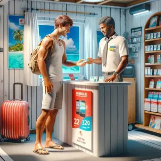 мобильная связь на Мальдивах