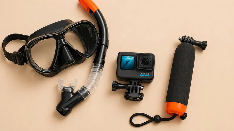 Камеру GoPro для съёмки под водой