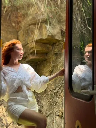 ПОЕЗДКА НА ПОЕЗДЕ