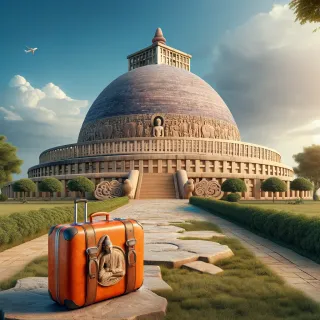 Большая Ступа в Санчи (Great Sanchi Stupa) — фото 1