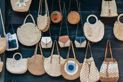 👜 Плетёные сумки из ротанга