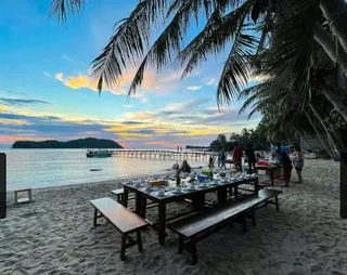 УЖИН НА ЗАКАТЕ