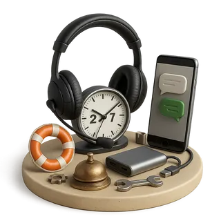 Поддержка 24/7