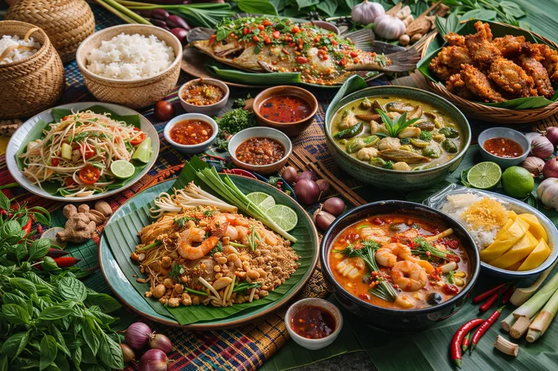 🍜 Пробуйте локальные рынки и небольшие кафе