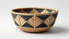 🧺 Корзина из рафии