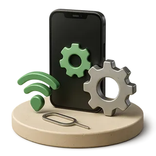 Настройка интернета на месте