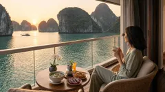 Круиз Hermes Cruise 5★ по бухте Халонг из Ханоя — 2 дня / 1 ночь
