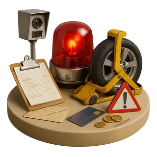 Штрафы и нарушения ПДД