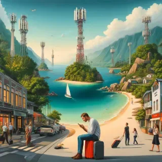 покрытие сети на Сейшеллах