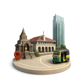 🏛️ Город контрастов