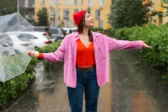 ☔ Лёгкий дождевик в сезон дождей