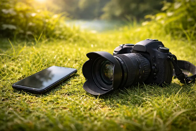 Телефон или камера