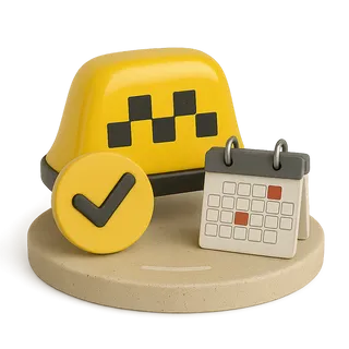 Заказывайте такси заранее