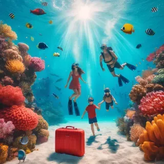 дайвинг с детьми на Мальдивах