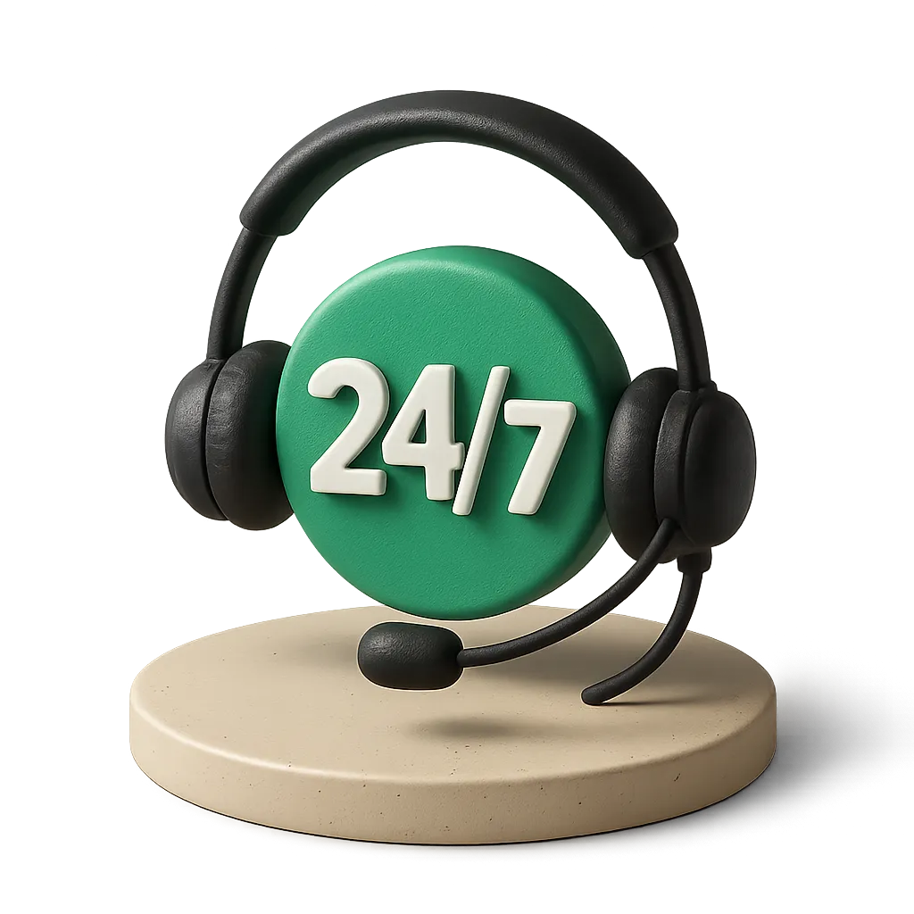 Поддержка 24/7