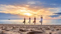 🏖️ Пляж рядом с отелем