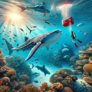 Дайвинг и снорклинг с акулами на Мальдивах