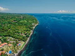 Побережье Бали с высоты