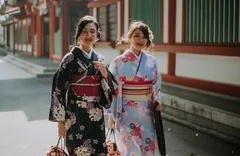👘 Прогулка в кимоно по старому Киото