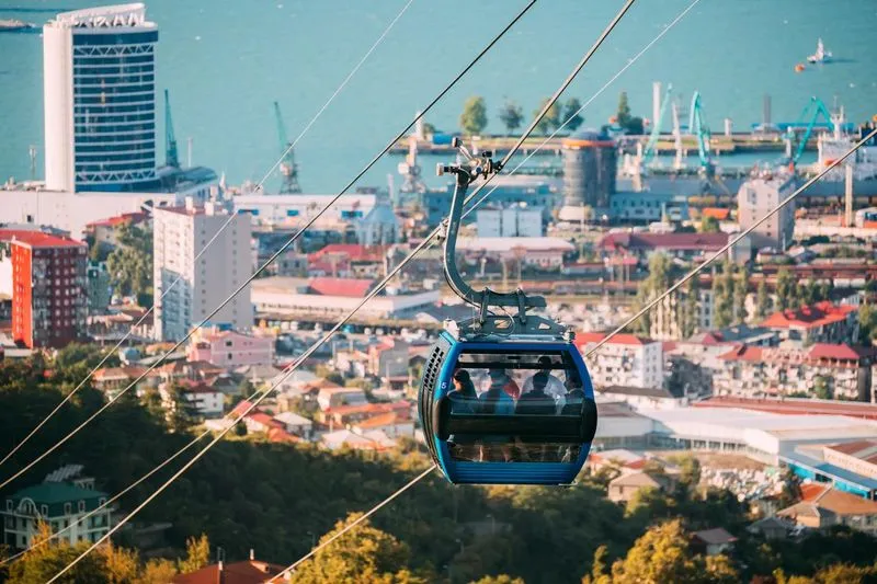 🚠 Поездка на канатной дороге