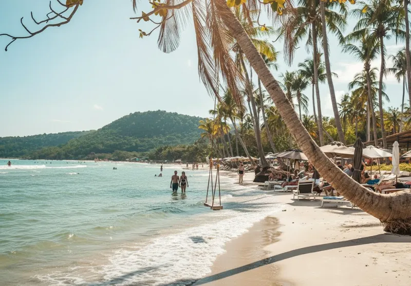 🌿 Светлый “молочный” песок