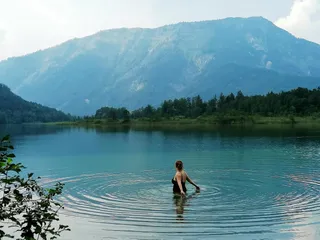 КУПАНИЕ В ГОРНОЙ ВОДЕ