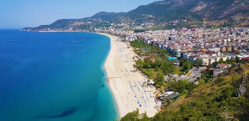🏖 Знаменитый пляж Клеопатры