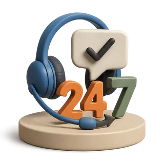 Поддержка 24/7