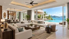 4 Bedroom On The Rock Pool Villa