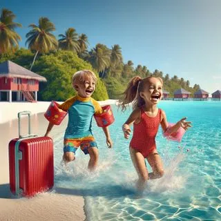 отдых с детьми Мальдивы