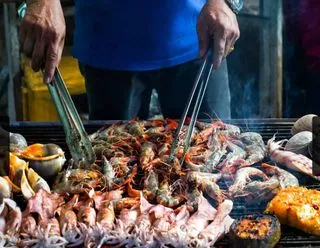 УЖИН НА ЗАКАТЕ