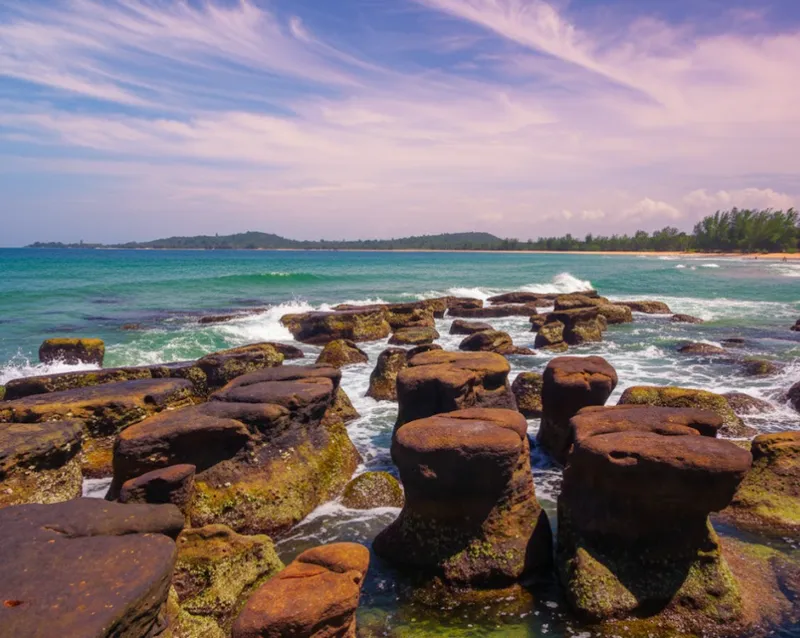 🌊 Слияние реки и моря