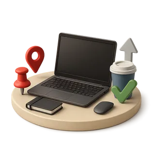 Заполненные данные о работе и контактах