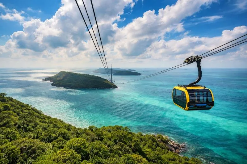 🚠 Самая длинная канатная дорога над морем